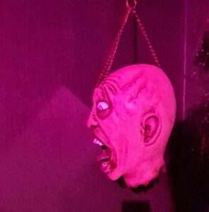 Scary escape room